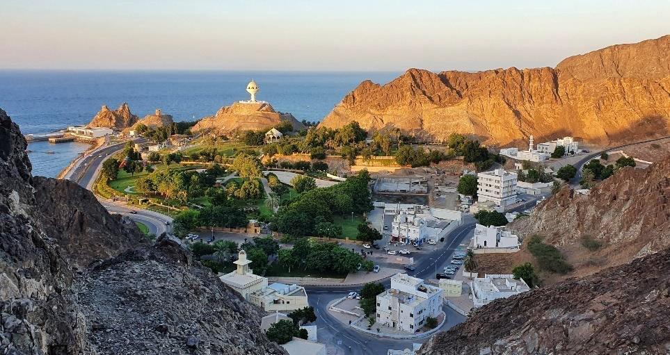 Arrival in Muscat.